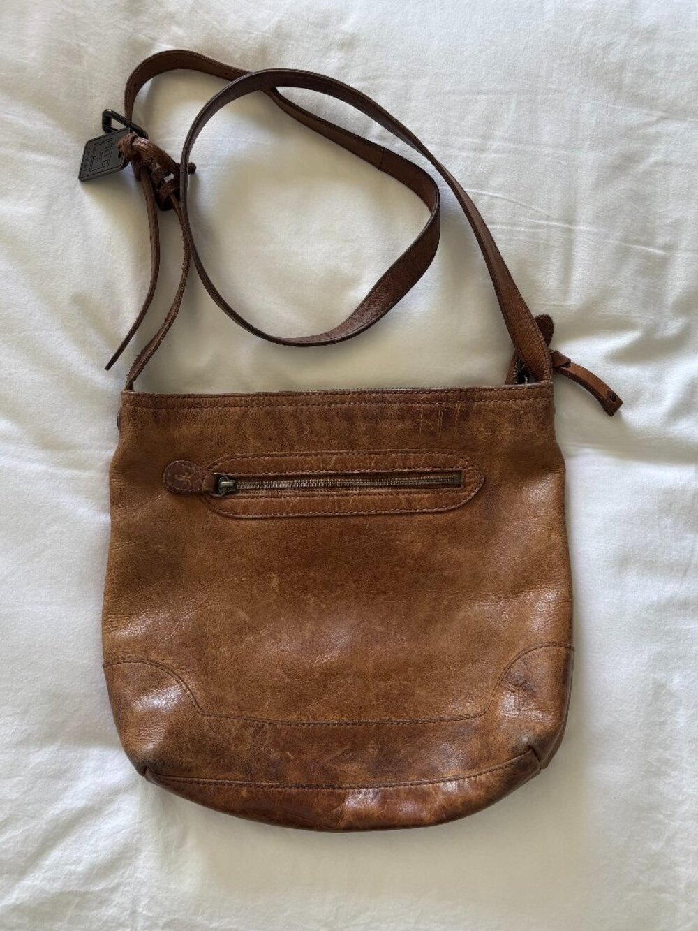 Frye Hobo Leather Shoulder Bag
